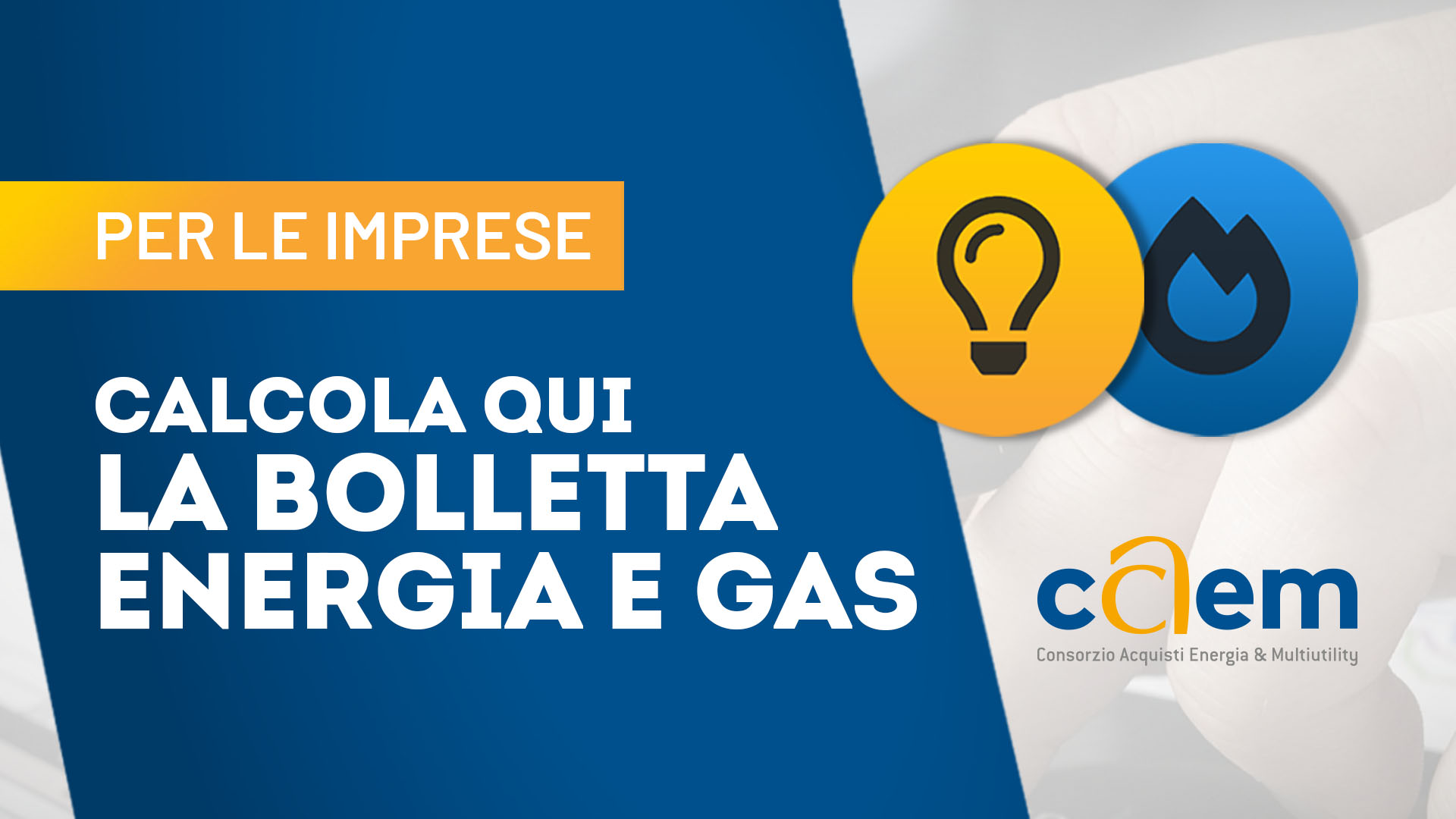 Calcolatore bolletta energia elettrica e gas